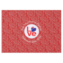 Australian Flagga Heart Red KÄRLEK