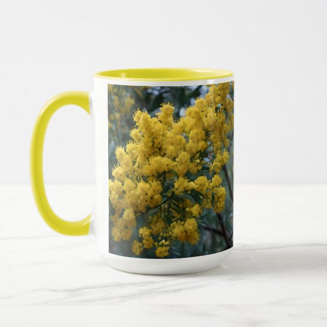 Australian Gult Wattle Träd Mugg (Vänster)
