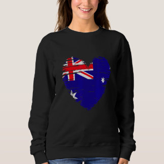 Australian Heart Australian Flagga Australian Prid T Shirt