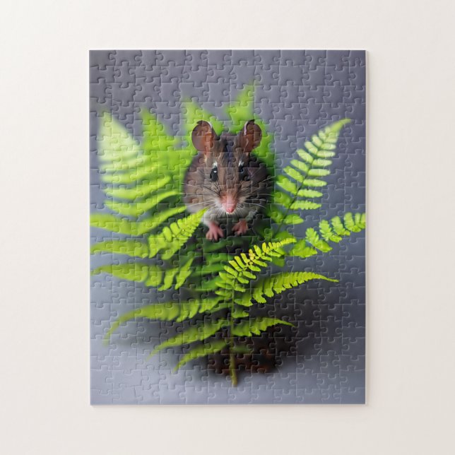 Australian Hopping Mouse, Jigszawa Puzzle Pussel (Vertikal)