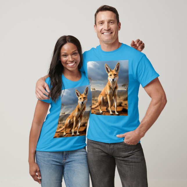 Australian Kangaringo (Kangaroo Dingo) T Shirt (Unisex)