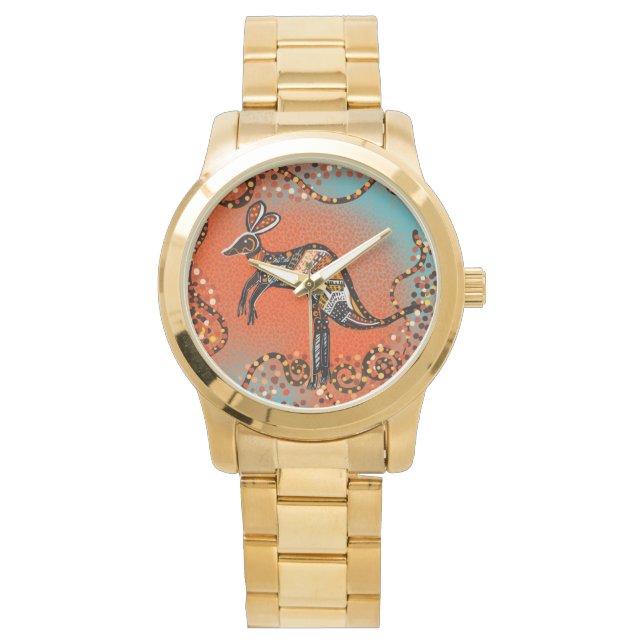 AUSTRALIAN KANGAROO ART ARMBANDSUR (Framsida)