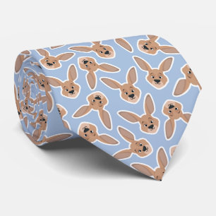 Australian Kangaroo Head Seamless Mönster Slips