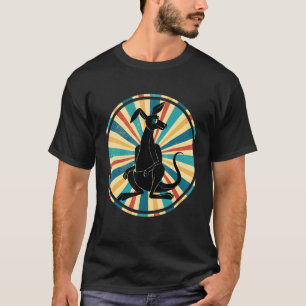 Australian Kangaroo Retro Aussie Zoo Animal Kanga T Shirt