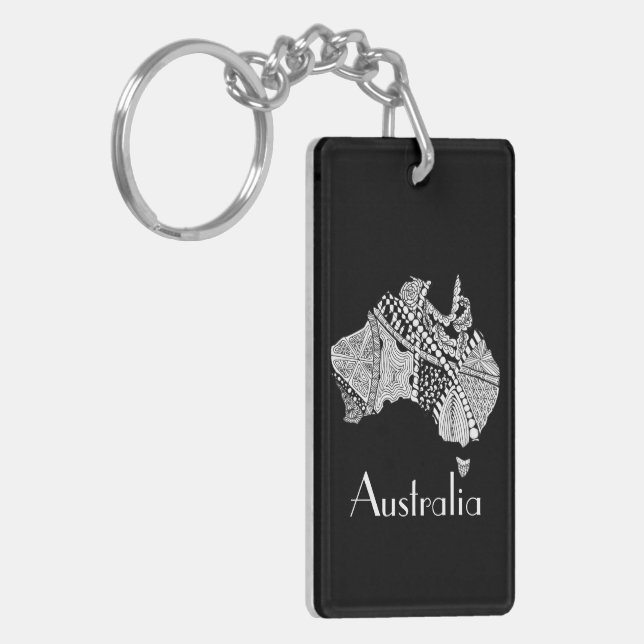 Australian Karta Art (Vänstra Framsidan)