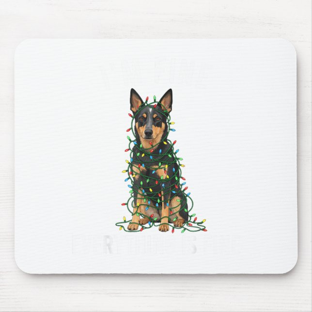 Australian Kele Christmas I'm Fine Everything Is F Musmatta (Framsidan)