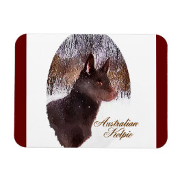 Australian Kelpe Art Magnet