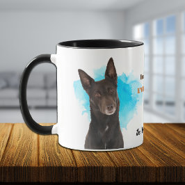 Australian Kelpie Hund Loyal Friend Mugg