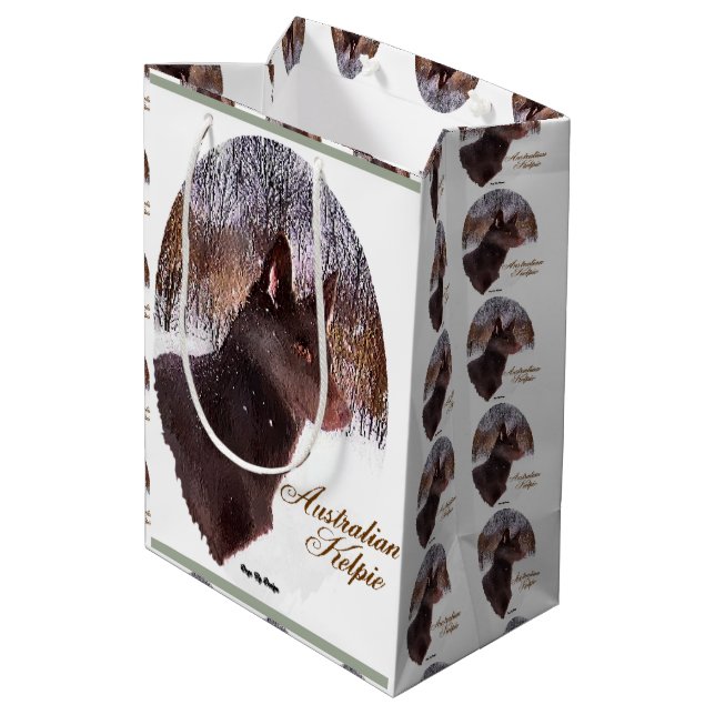 Australian Kelpie jul (Baksidan Vinklad)