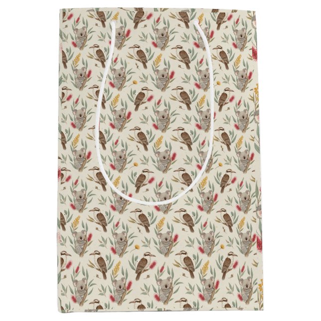 Australian Koalas, Kookaburras and Native Flora (Framsidan)