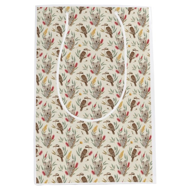 Australian Koalas, Kookaburras and Native Flora (Framsidan)