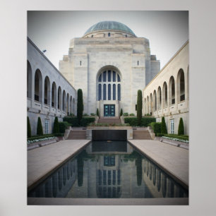 Australian Krig Memorial, Canberra Poster