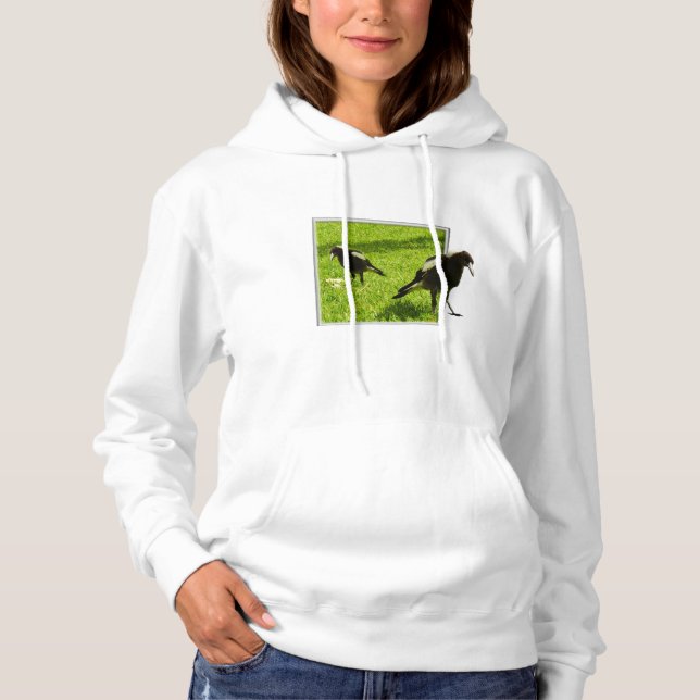 Australian Magpies that Popout, T Shirt (Framsida)