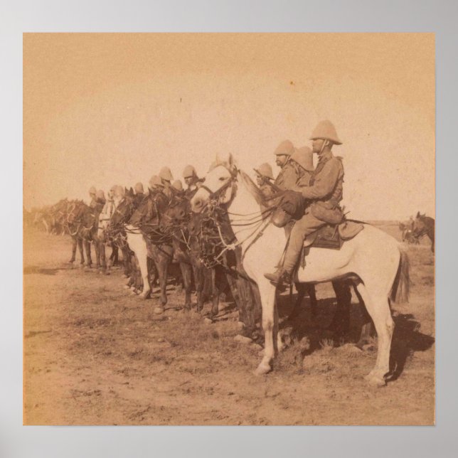 Australian Mounted Rifles Poster (Framsidan)