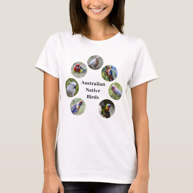 Australian Native Birds - Women's T-Shirt (Framsida)