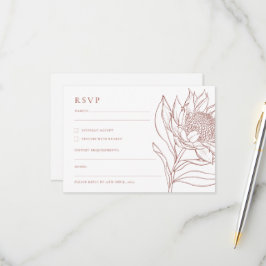 Australian Native Botanicals Waratah Protea OSA Kort