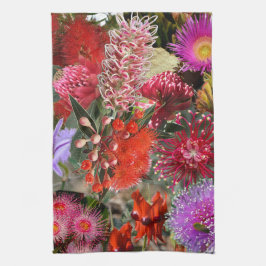Australian Native Vild Flowers tea / Kökshandduk