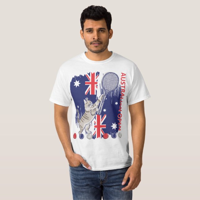 Australian Open Classic T-shirt (Hel framsida)