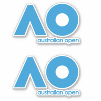 AUSTRALIAN OPEN-TENNIS KLISTERMÄRKEN