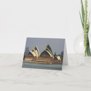 Australian Opera House Notecard Kort