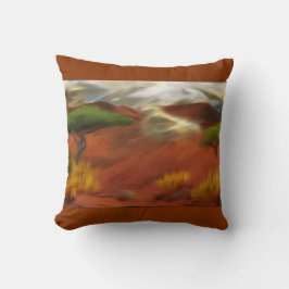 Australian Outback Dawn Abstrakt Art Kudde