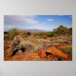 Australian Outback Desert Poster