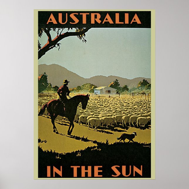 Australian Outback Poster (Framsidan)