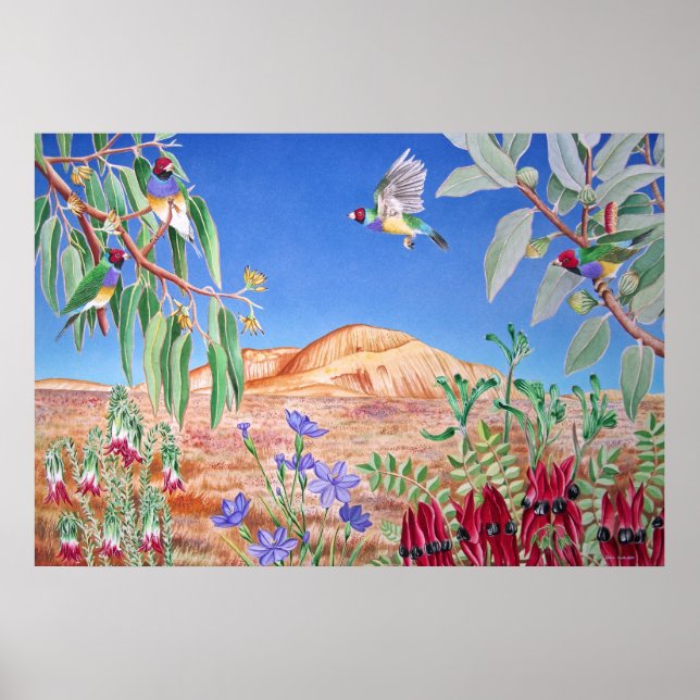Australian Outback Poster (Framsidan)