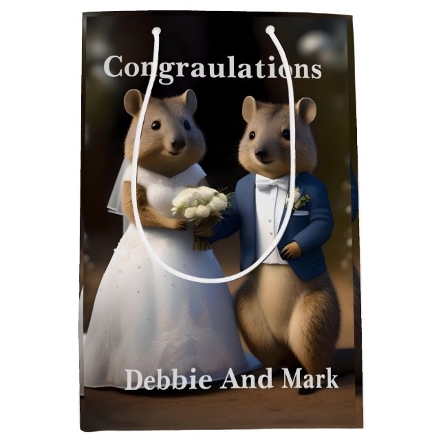 Australian Quokka Marry Me, Bröllop (Framsidan)