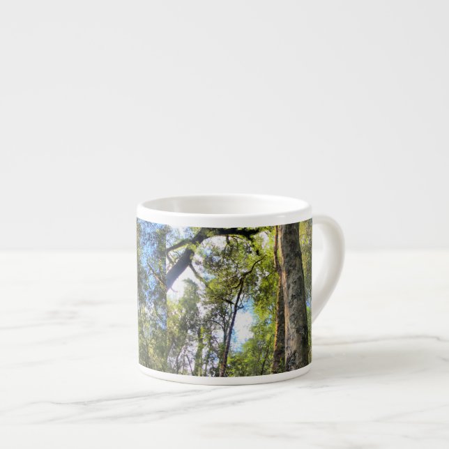 Australian Rainforest Eucalyptus Gum Träd Espressomugg (Framsida höger)
