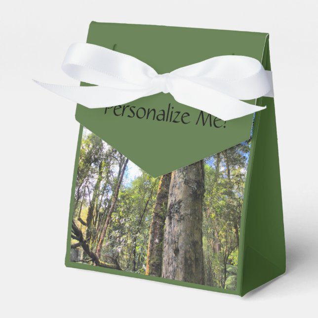 Australian Rainforest Eucalyptus Gum Träd Presentaskar (Framsidan Sidan)
