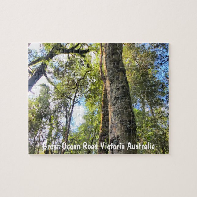 Australian Rainforest Eucalyptus Gum Träd Pussel (Horisontell)