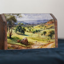 Australian Road-Vind in Valley Decoupage