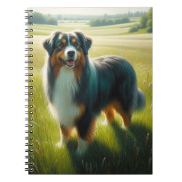 Australian Shepherd Anteckningsbok