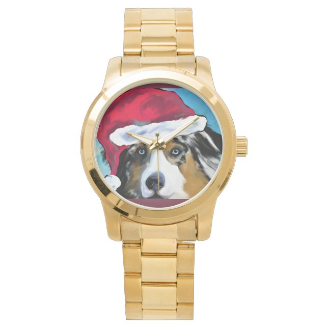 Australian shepherd armbandsur (Framsida)