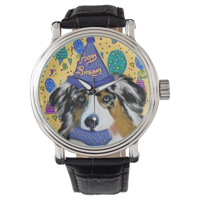 AUSTRALIAN SHEPHERD ARMBANDSUR (Framsida)