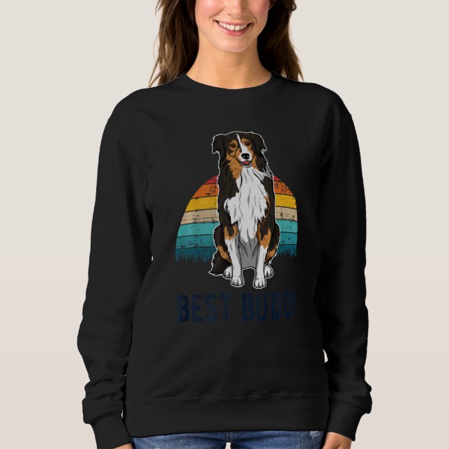 Australian shepherd Aussi Hund aveln 127 T Shirt (Framsida)