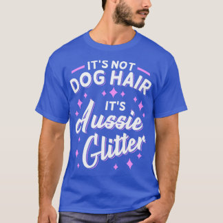 Australian shepherd Aussie Hund Mamma Glitter T Shirt