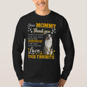 Australian shepherd Bäste Mamma för att vara T Shirt