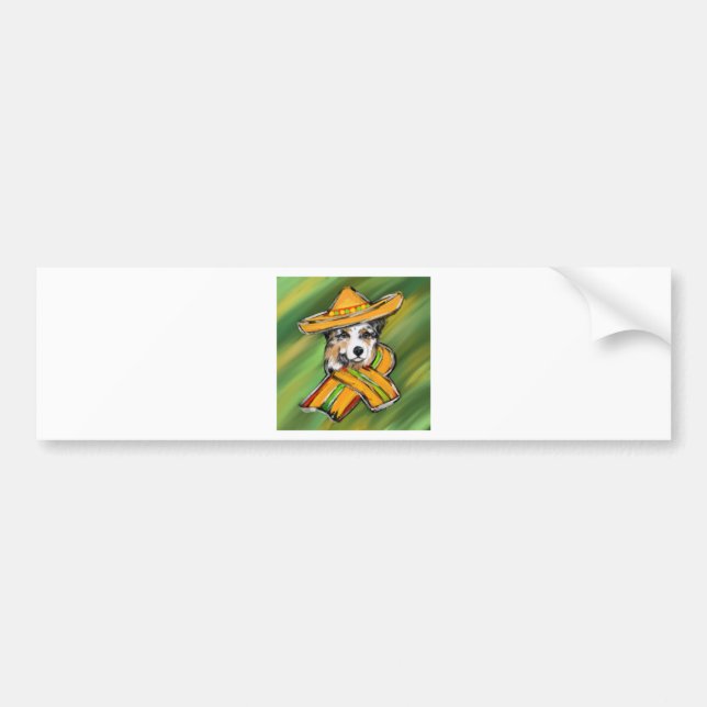 Australian shepherd bildekal (Framsidan)