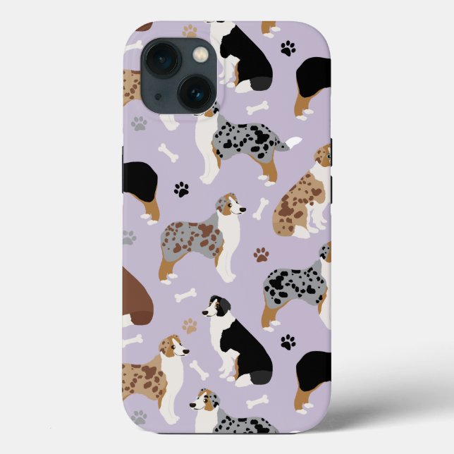 australian shepherd Bones och Tass (Baksida)