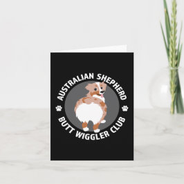 Australian shepherd Butt Wigglers Klubb - Red Merl Kort