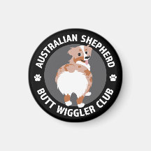 australian shepherd Butt Wigglers Klubb - Red Merl