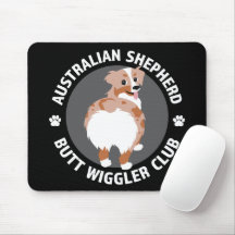 Australian shepherd Butt Wigglers Klubb - Red Merl