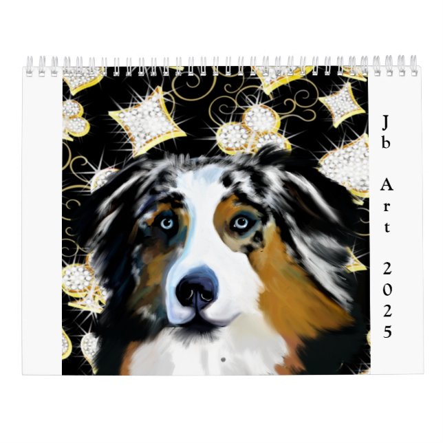 AUSTRALIAN SHEPHERD CALENDAR KALENDER (Baksida)