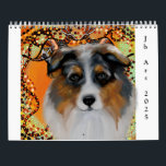 AUSTRALIAN SHEPHERD CALENDAR KALENDER<br><div class="desc">BEAUTIFUL AUSTRALIAN SHEPHERD ART!</div>