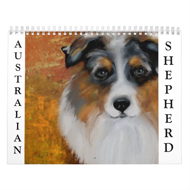 AUSTRALIAN SHEPHERD CALENDAR KALENDER (Omslag)