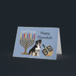 australian shepherd Chanukah Card Menorah Dreidel Helgkort<br><div class="desc">Att minnas familj och vänner under Chanukah-säsongen är ett underbart sätt att få behålla i kontakt med de människor du kärlek och bryr dig om. Jag skapat dessa hund Chanukah-kort med kärlek och omsorg, och jag är säker på att alla som kärlek hundar är glada över att få dem. Du...</div>