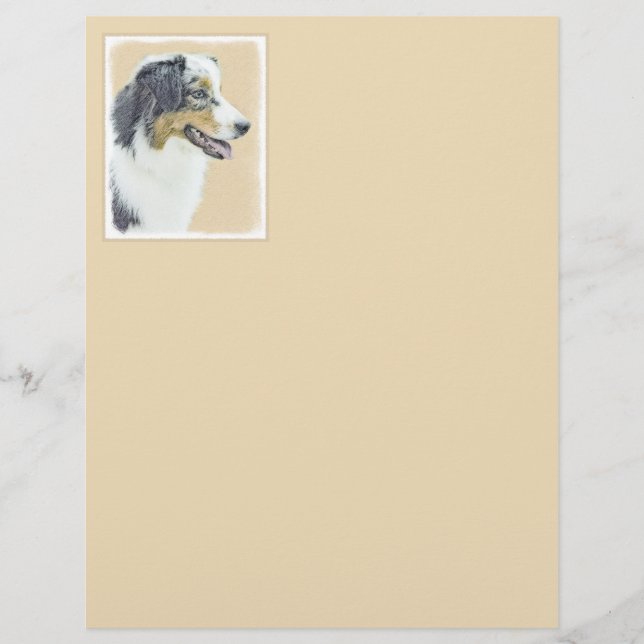 Australian shepherd-färg - originalbild av Hund (Framsida)