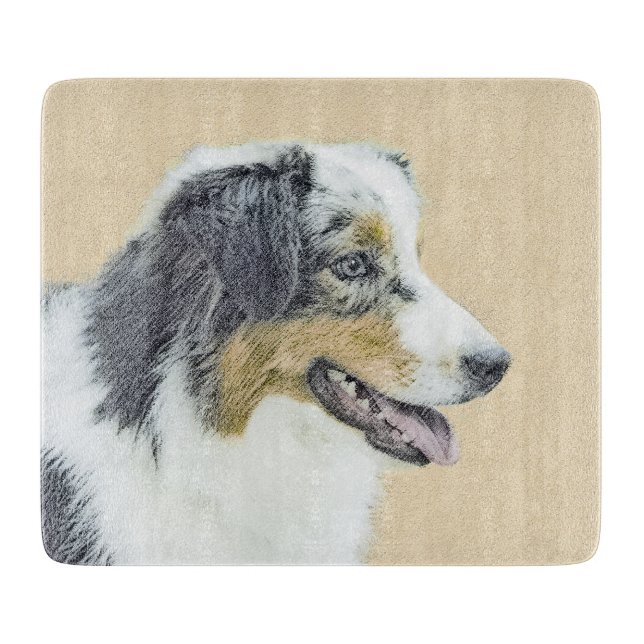 Australian shepherd-färg - originalbild av Hund (Framsidan)